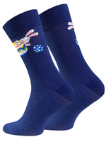 Herrensocken Serie Art. 136 Marinegrau-Blau