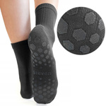 Socken Antirutsch Serie Grau