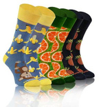 Feinste Baumwollsocken lang 3er-Pack