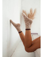 Damen Cc Socken, Farbe Braun, Größe 37-41