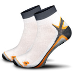 Herrensocken Simply Grau-Orange
