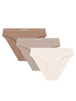 Damen Shorts 3-pack Ecru Beige