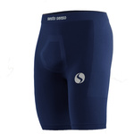 Kurze Thermoshorts Thermo Active Dunkelblau
