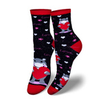 Damen Socken Serie Gemustert 200 Schwarz