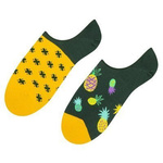 Damen/Herren farbige Füße Ananas Mehr Mode