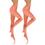 Blickdichte Strumpfhose Hiver 40DEN Rot