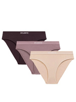 Damen-Slips Sport-Serie Rosa/Beige/Violett