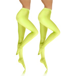 Sesto Senso Damen Strumpfhose Set – Blickdichte Microfaser Strumpfhosen 40 DEN, Weich und Komfortabel, Nahtlos, Perfekte Passform, Vielseitig, Rot, XL, 2er Pack