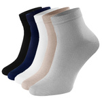 Kurze Socken Serie Art. 028 Grau, Blau, Beige, Weiß, Schwarz
