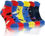 Bunte Socken Feinste Baumwolle 3er-Pack