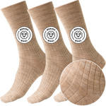 Kompressionsfreie Damensocken aus Merinowolle