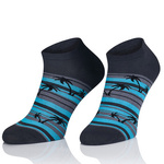 Farbige Socken Stops Kunst. 1849 Intenso Palmen graphit