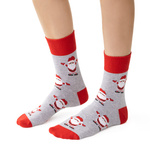 Weihnachtssocken in Weihnachtsmannform. 136 CO058 marineblau