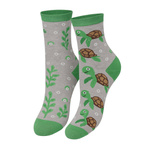 Bunte Damensocken mit lustigen Mustern Milena