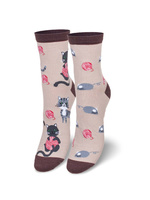 Damen-Socken Katzen und Mäuse