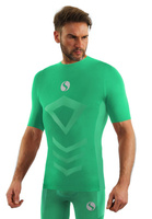 Herren T-Shirt Thermo Active Grün