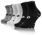 Sesto Senso Herren Sport-Sneaker Socken – Atmungsaktive Baumwolle, Nahtlos, Multicolor, 3er Pack, Größe 43-46, Ideal für Laufen und Sport, Hergestellt in Polen