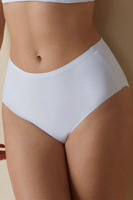 MAXI BRAGA 503 Höschen mit hoher Taille, blanco-weiß