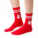 Weihnachtssocken in Weihnachtsmannform. 136 CO058 marineblau