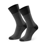 Herrensocken Art. 011 Jacquard Dunkelgrau/Marine/Schwarz/Grau