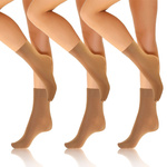 Damensocken Eva Caffe