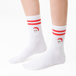 Weihnachtssocken in Weihnachtsmannform. 136 CO058 marineblau