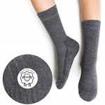 Halbfrottee-Socken aus Merinowolle für Kinder Art. 190