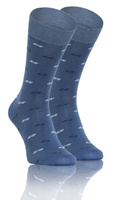 Herrensocken Elegante Grafit