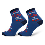 Gemusterte Socken Day Of Mommy Geschenk Milena