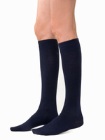 Damen-Kniestrümpfe aus Merinowolle Art.130