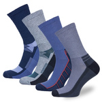 Sportsocken 1/2 Frottee Multisport 4er-Pack