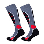 Socken NARKIARSKIE Thermo Silber Lang Warm Milena