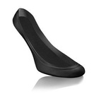 Sesto Senso Damen Ballerina Socken – Komfortable, Laser Geschnittene Füßlinge mit Silikon, Antirutsch, Baumwolle und Poliamid, Ideal für Pumps und Ballerinas, Schwarz, Neu