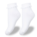 Kindersocken aus Baumwolle SMOOTH mit LACE 092