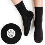 Halbfrottee-Socken aus Merinowolle für Kinder Art. 190