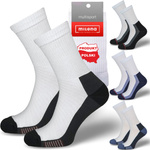 Sportliche Socken Serie Multisport Weiß