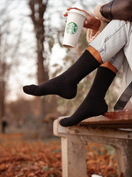 Damen Wollsocken Serie 1566 Schwarz