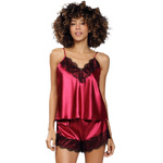 SATIN KASTANIENBRAUN