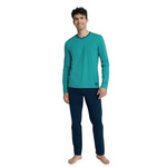 Herrenpyjama Udon Mehrfarbig