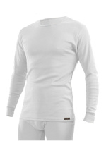 Sesto Senso Kinder Unterhemd – Langarmshirt aus 100% Baumwolle, Leicht und Atmungsaktiv, Ideal für Jungen und Mädchen, Weiß, Perfekt für Kühle Tage