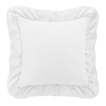 Kissenbezug Ruffy Weiß