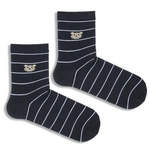 Socken Kinder Serie Schwarz