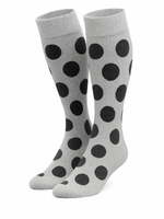 Kniestrümpfe Damen Serie Grau, Schwarz