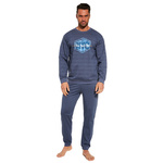 Langer Schlafanzug für Männer mit Rippen 308 Cornette