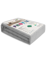 Sesto Senso Frottee Spannbettlaken – 100% Baumwolle, OEKO-TEX Zertifiziert, Atmungsaktiv und Strapazierfähig, Perfekte Passform durch Elastische Gummibänder, Ideal für Einzel- und Doppelbetten, Farbe: Grau, Unisex