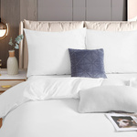 Bettwäsche Satiniert Weiß