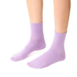 Damen Socken Einfarbig Violett