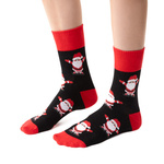 Weihnachtssocken in Weihnachtsmannform. 136 CO058 marineblau