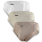 Slips SM01 Beige und Weiß