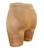 Sesto Senso Damen Magic Body Shapewear – Bequeme Nahtlose Miederhose, Poliamid-Elastan, Bauchweg-Effekt, Push-Up, Beige, Neue Kollektion, Unsichtbar unter Kleidung, Ideal für Alltag, Figurformend